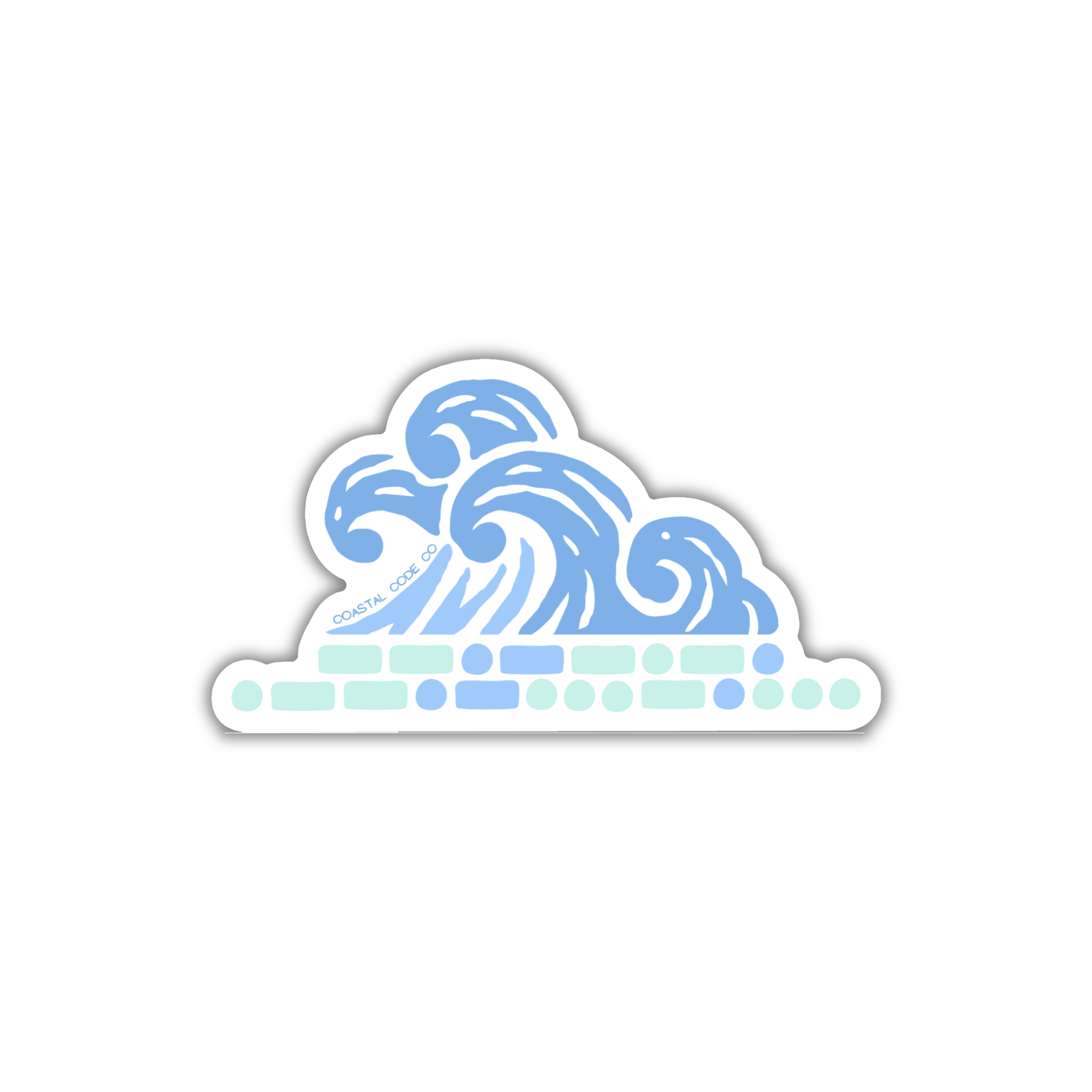 MAKE WAVES Sticker
