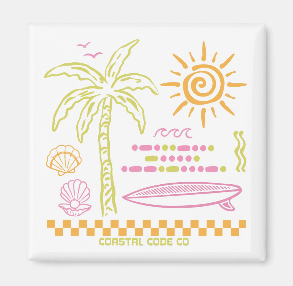 RIDE THE WAVE Magnet