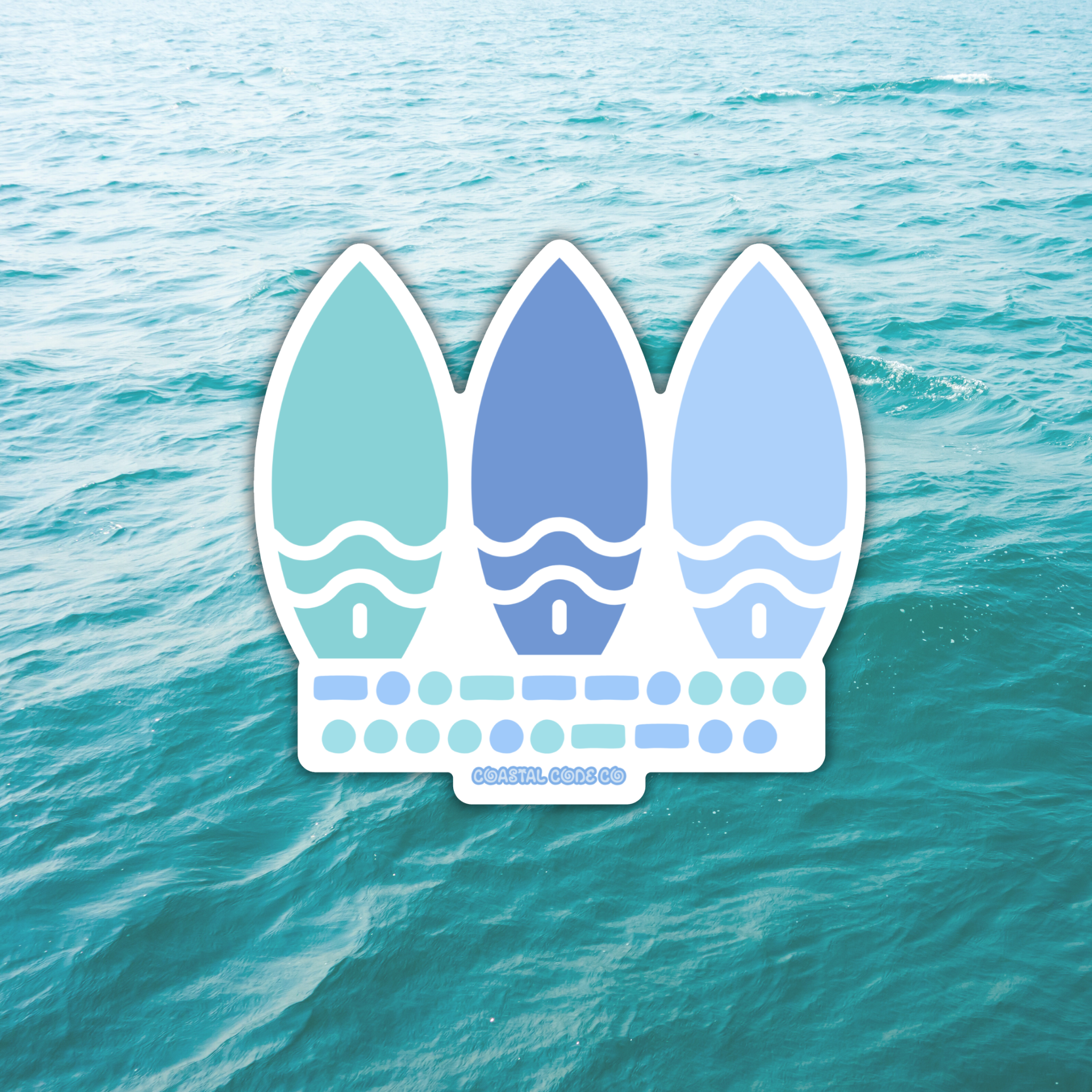 NAGS HEAD Surfboard Sticker