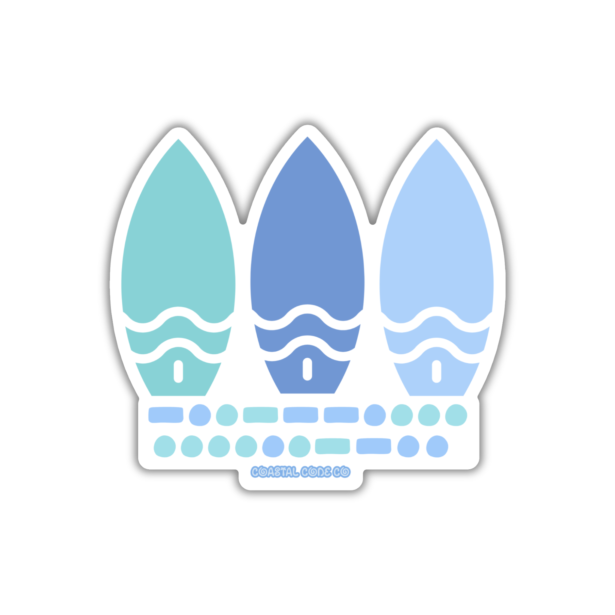 NAGS HEAD Surfboard Sticker