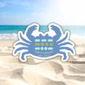 OBX Crab Sticker