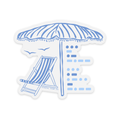 STAY SALTY Clear Sticker