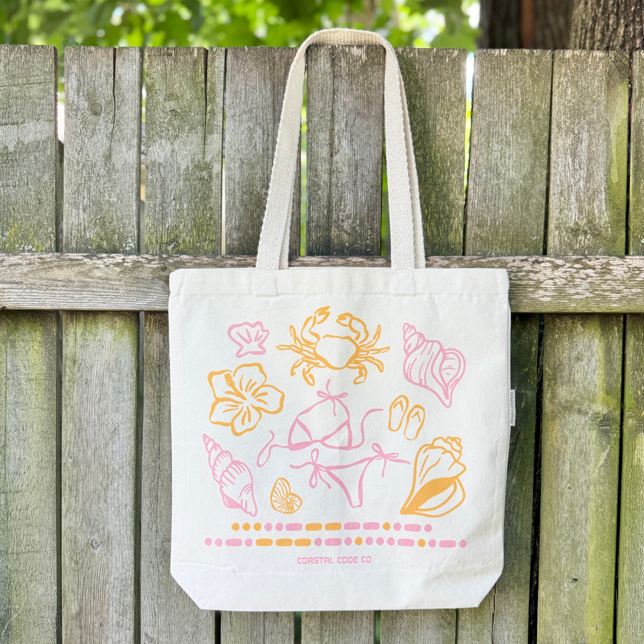 SUMMER FOREVER Organic Cotton Bag