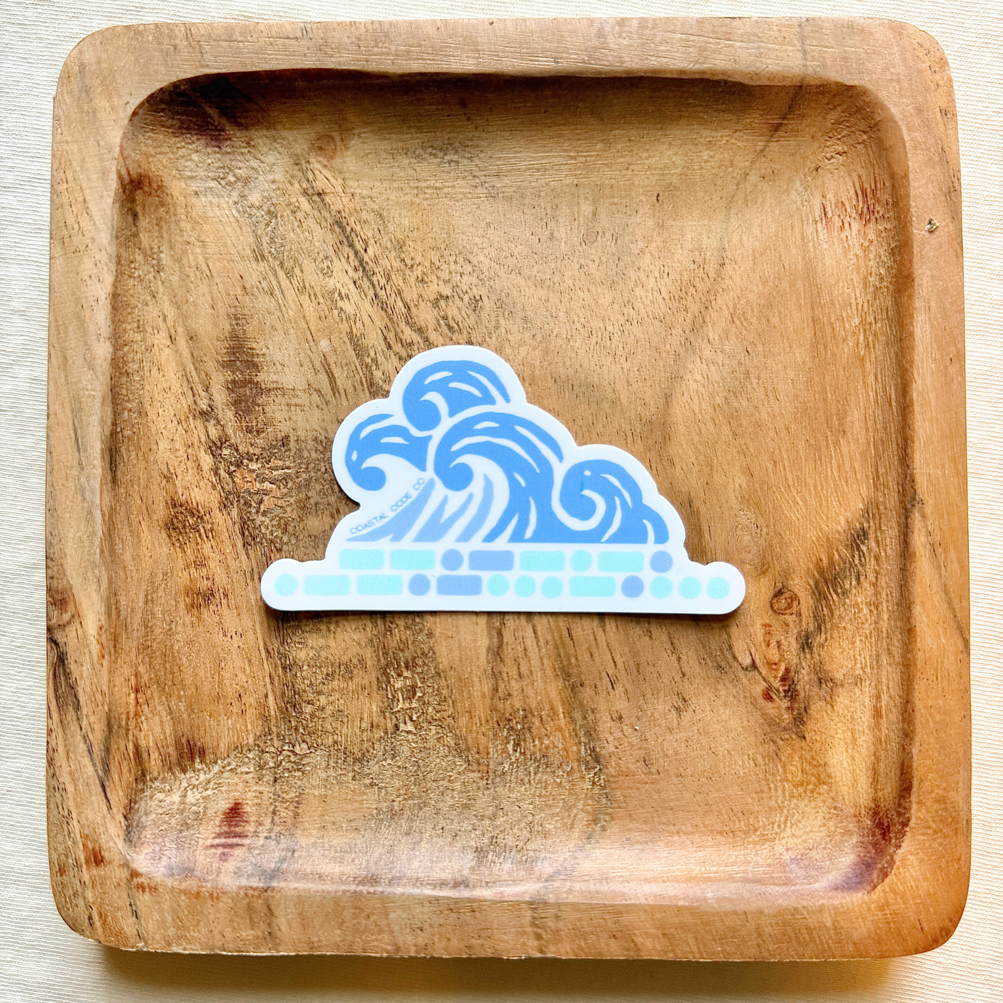 MAKE WAVES Sticker